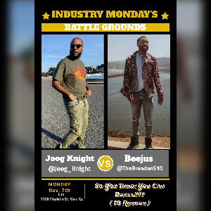 #IndustryMondays Nov. 7th Joog Knight Vs. BeeJus ( | Listen on Spotify, Apple Music, YouTube Music & more