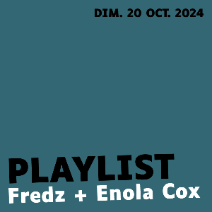 Concert Fredz + Enola Cox | 20/10/24